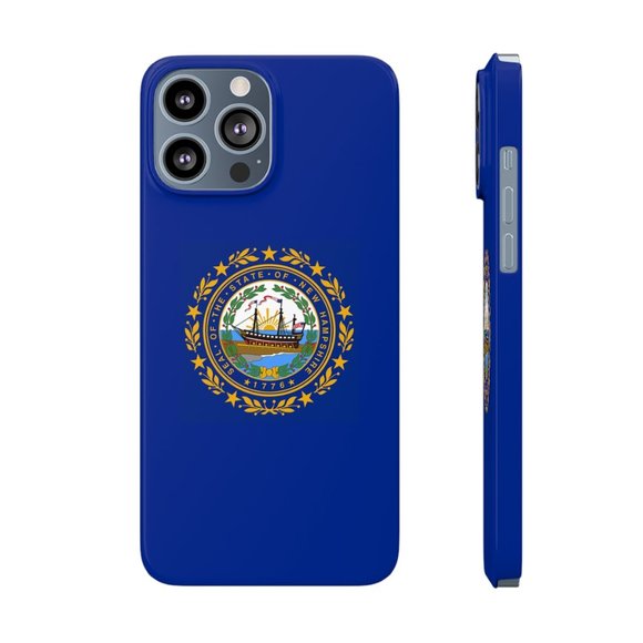 New Hampshire State Flag Phone Case - Picture 2 of 7